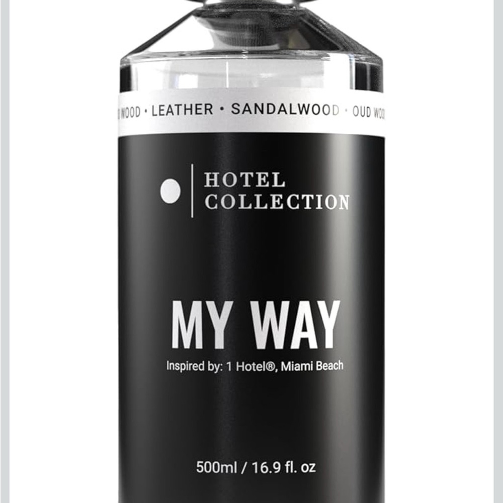 Hotel Collection My Way Fragrance - Black and White